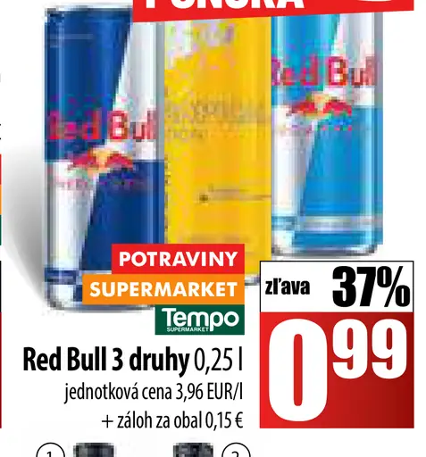 Red Bull plechovka
