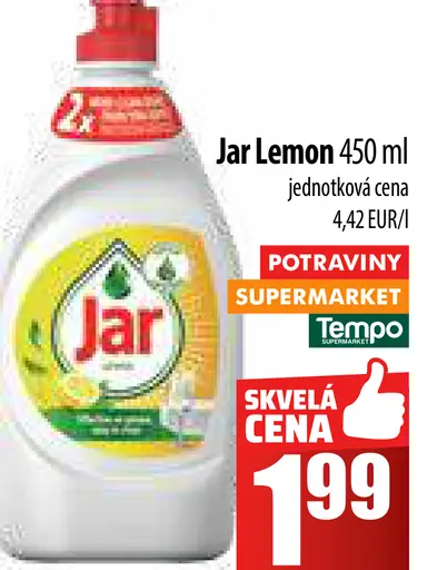 Jar Lemon čistiaci prostriedok