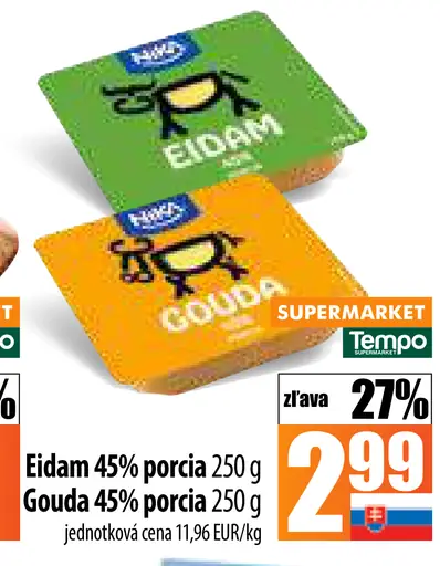 Eidam Gouda syr