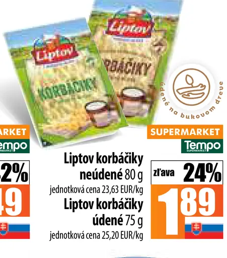 Liptov korbáčiky syr