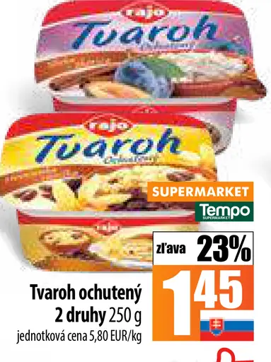 Rajo tvaroh ochutený
