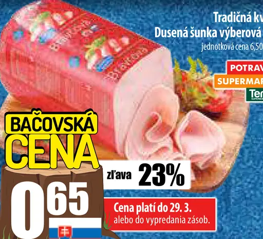 Tradičná kvalita Dusená šunka