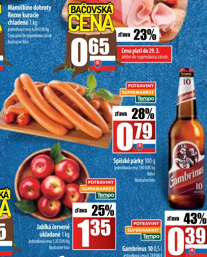 Mamíčikine dobroty Rezne kuracie