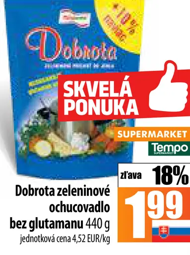 Dobrota zeleninové ochucovadlo bez glutamanu