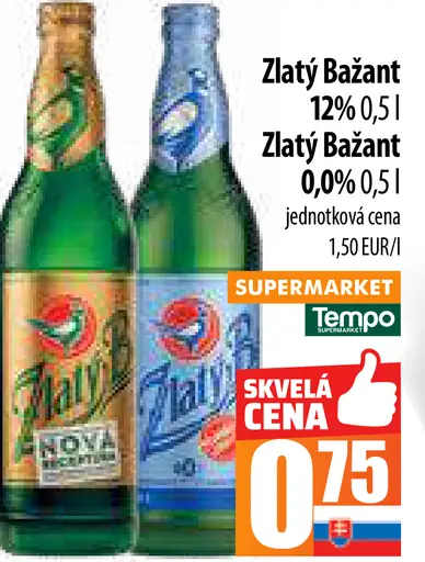 Zlatý Bažant 12% Zlatý Bažant 0,0%