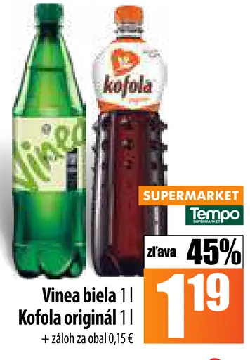 Vinea biela Kofola originál