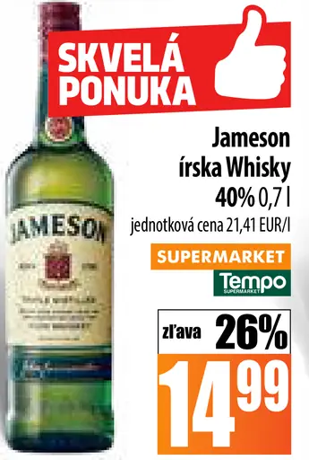 Jameson Irish Whiskey