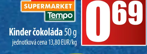 Kinder čokoláda