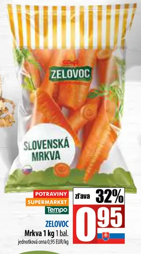 Zelovoc Slovenská mrkva