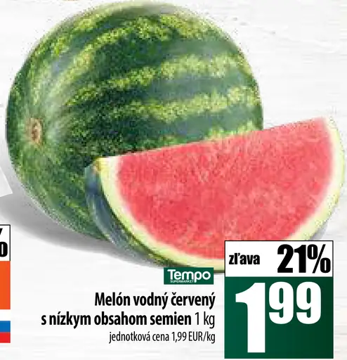 Melón vodný červený