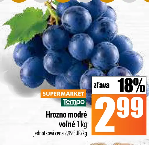 Hrozno modré