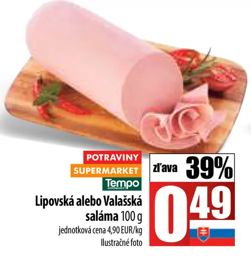 Lipová alebo Valašská saláma