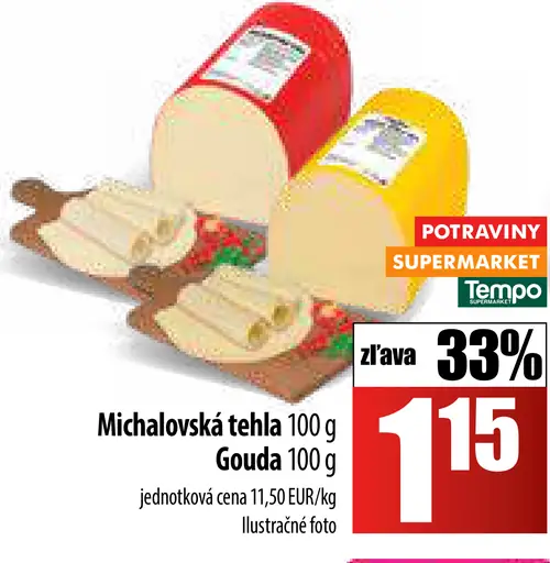 Michalovská tehla Gouda