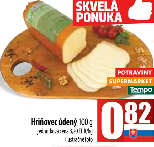 Hriňovec údený syr