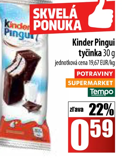Kinder Pingui tyčinka