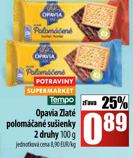 Opavia Zlate oblátky