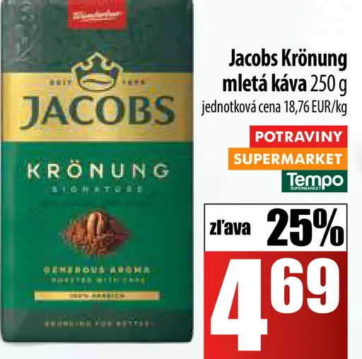 Jacobs Krönung Instantná káva