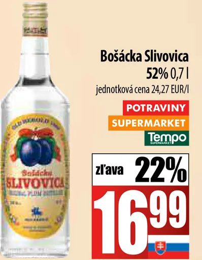 Bošácka slivovica 52%