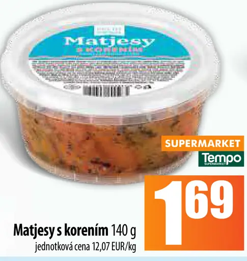 Matjesy Matjesy s korením