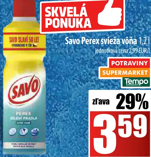 Savo Perex Svieža vôňa