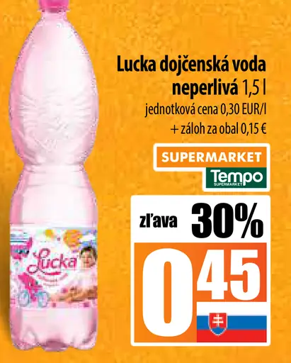 Lucka dojčenská voda