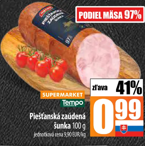 Tempo Piešťanská zlatá šunka