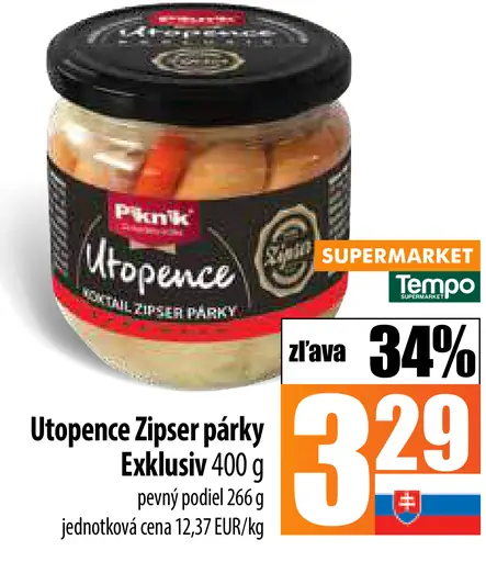 Select Utopence Zipser párky