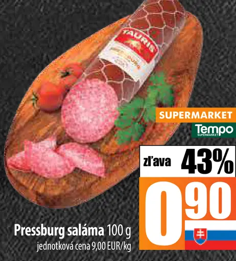 Pressburg saláma údená