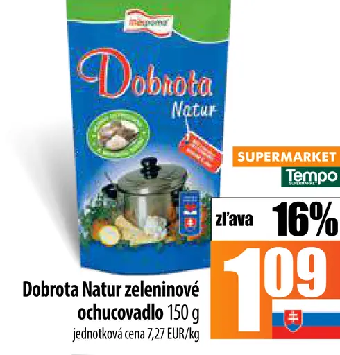 Dobrota Natur zeleninové ochucovadlo