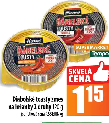 Hamé Diabolské toasty