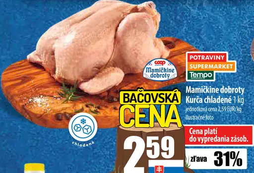 Mamičkine dobroty Kurča chladené