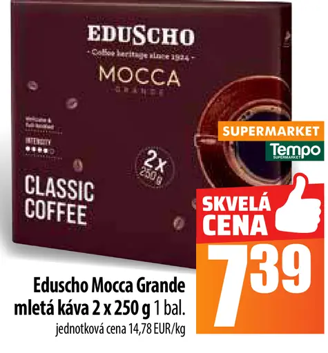 Eduscho Mocca Grande pražená mletá káva