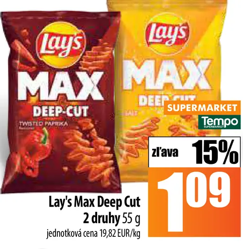 Lay's Max Deep Cut