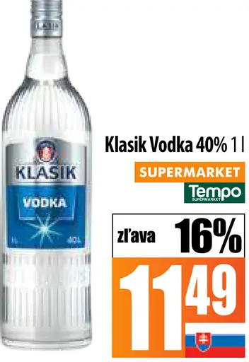 Klasik Vodka Kopaničiarska Slivka 40%