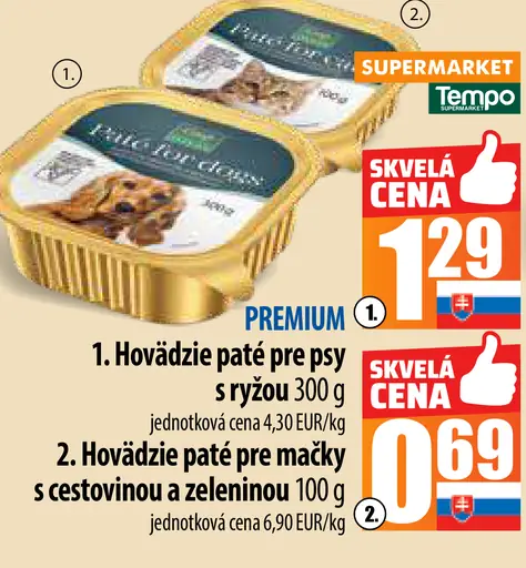 Hovädzie paté pre psy s ryžou