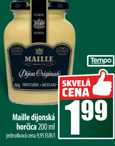 Maille dijonská horčica