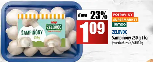 Zelovoc šampiňóny