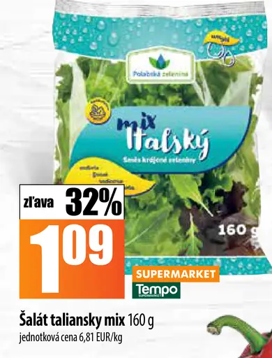 Tempo Šalát taliansky mix