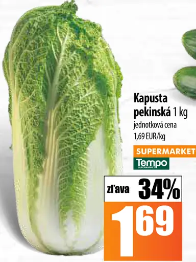 Tempo Kapusta pekinská