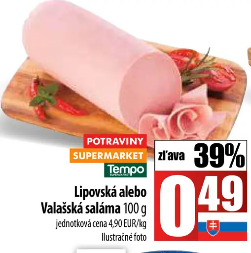Liptovská alebo Valašská saláma