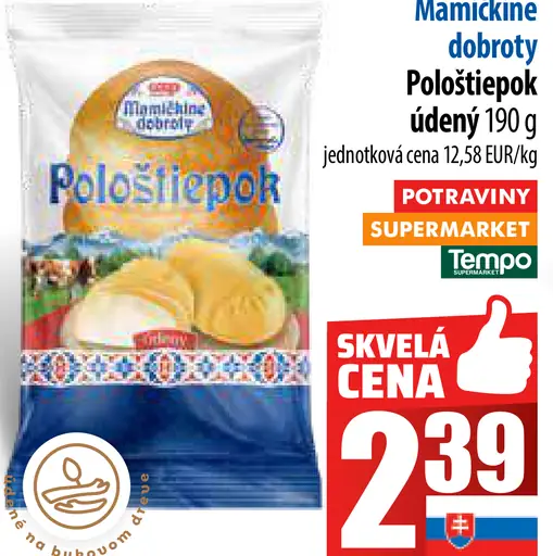 Maminkine dobroty Pološtiepok údený