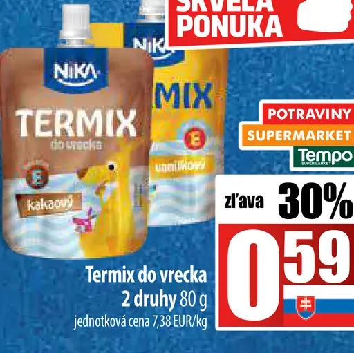 Nika termix do vrecka