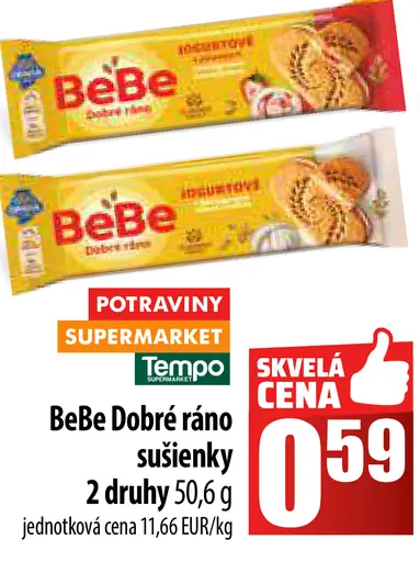 BeBe Dobré ráno sušienky
