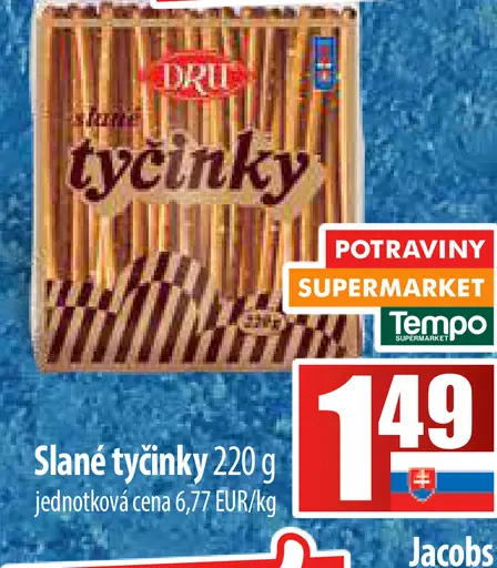 DRU tyčinky slané