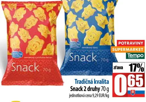 Tradičná kvalita Snack