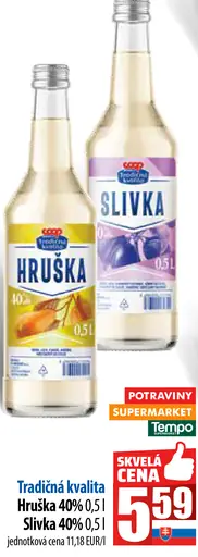 Tradícia kvalita Hruška 40%