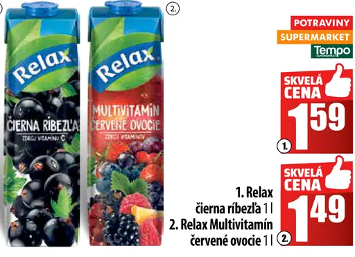 Relax Čierna ríbezľa