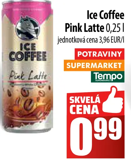 Ice Coffee Pink Latte