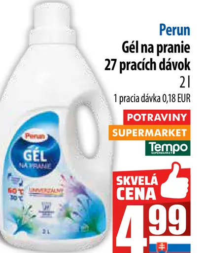 Perun gél na pranie 27 dávok