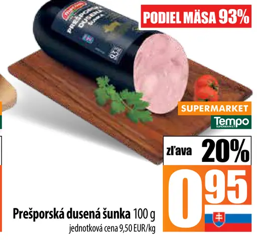 Tempo Prešporská dusená šunka